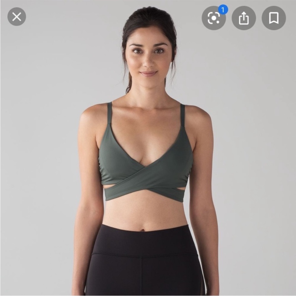 Lulu Lean In Sports Bra size 2